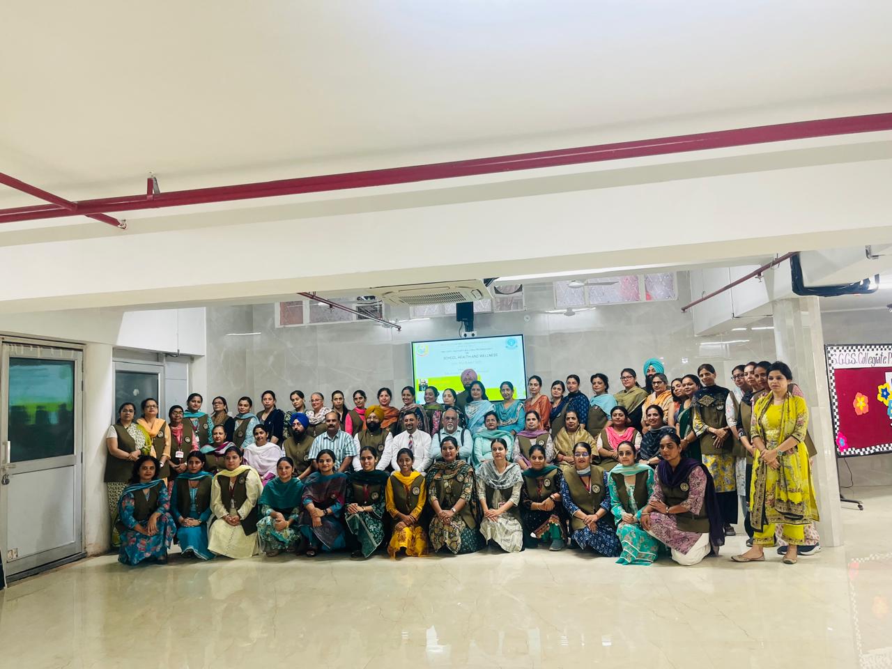 School Health and Wellness programme at SGGS Chandigarh