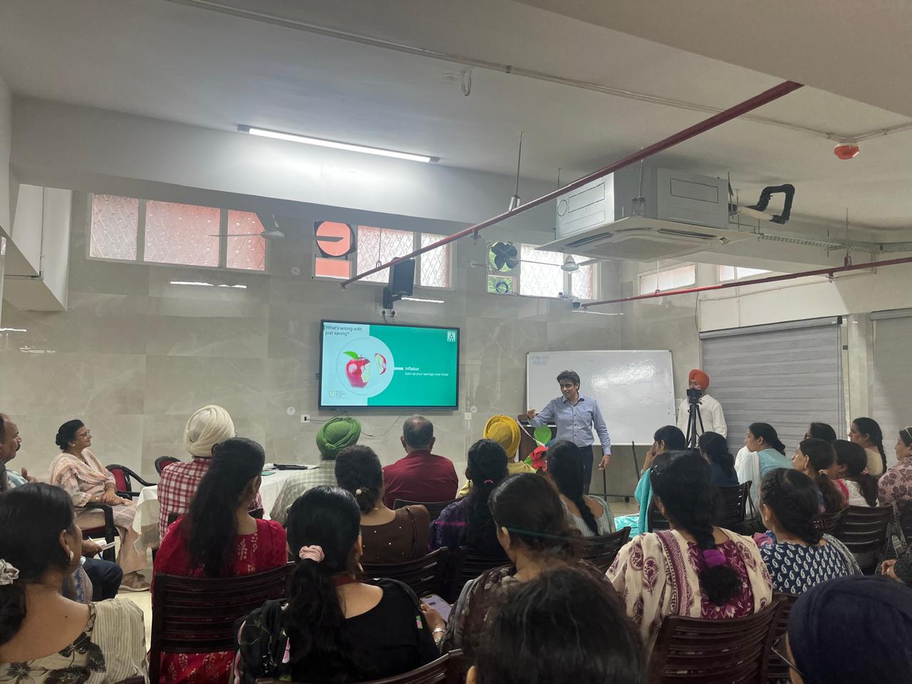 Teachers Participating in Financial Literacy Program