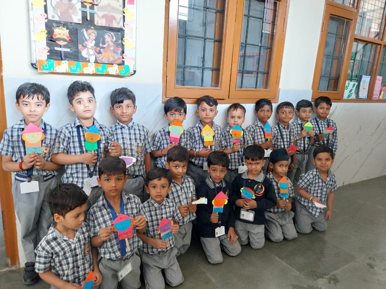 Young students enjoying their celebration