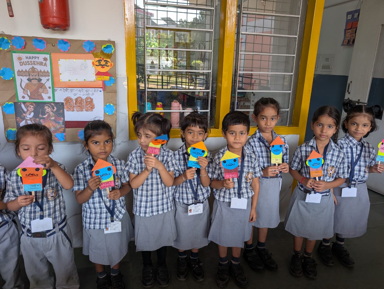 Seedlings B students with their teachers