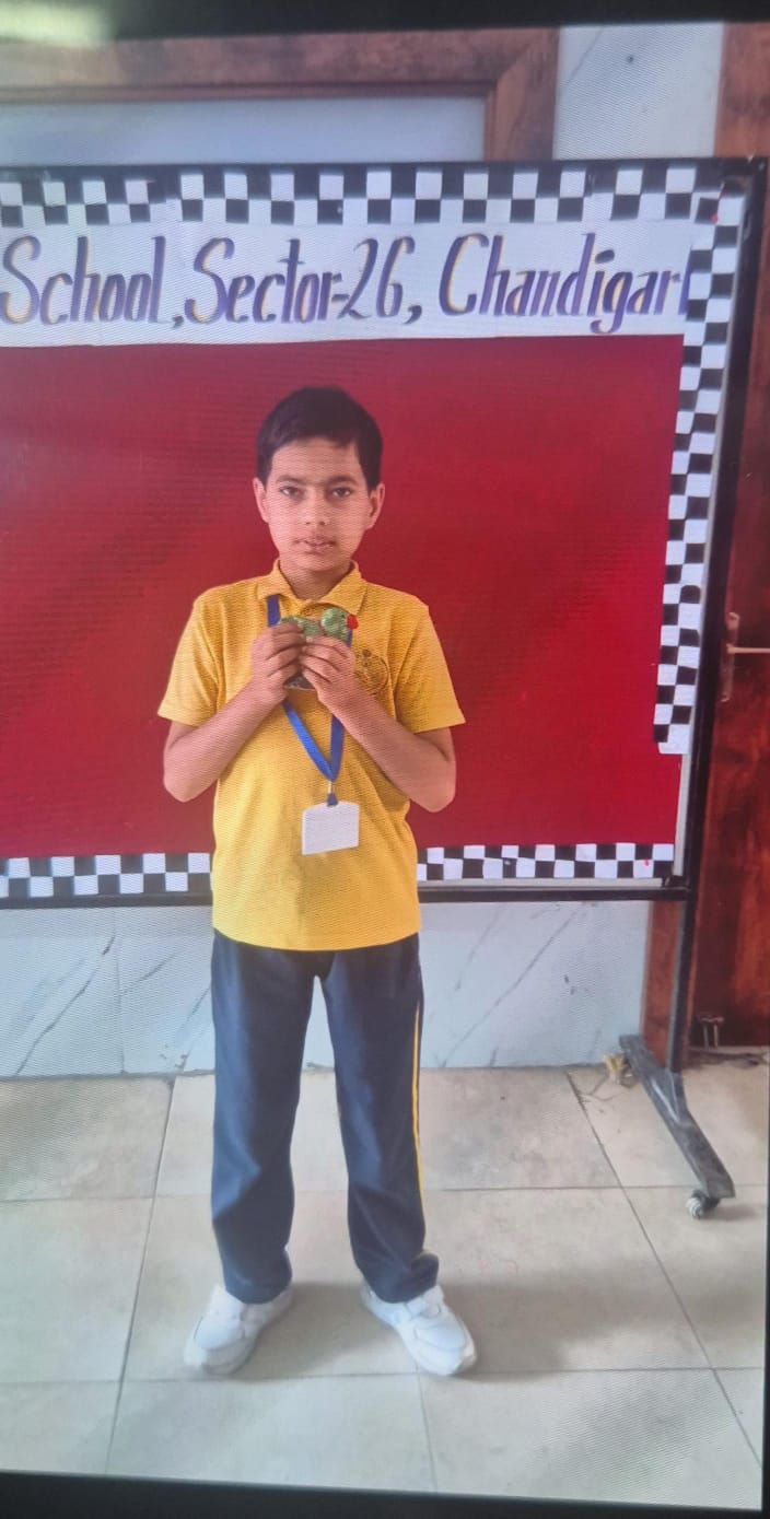 Aveen, Class 4, showcasing creativity and imagination