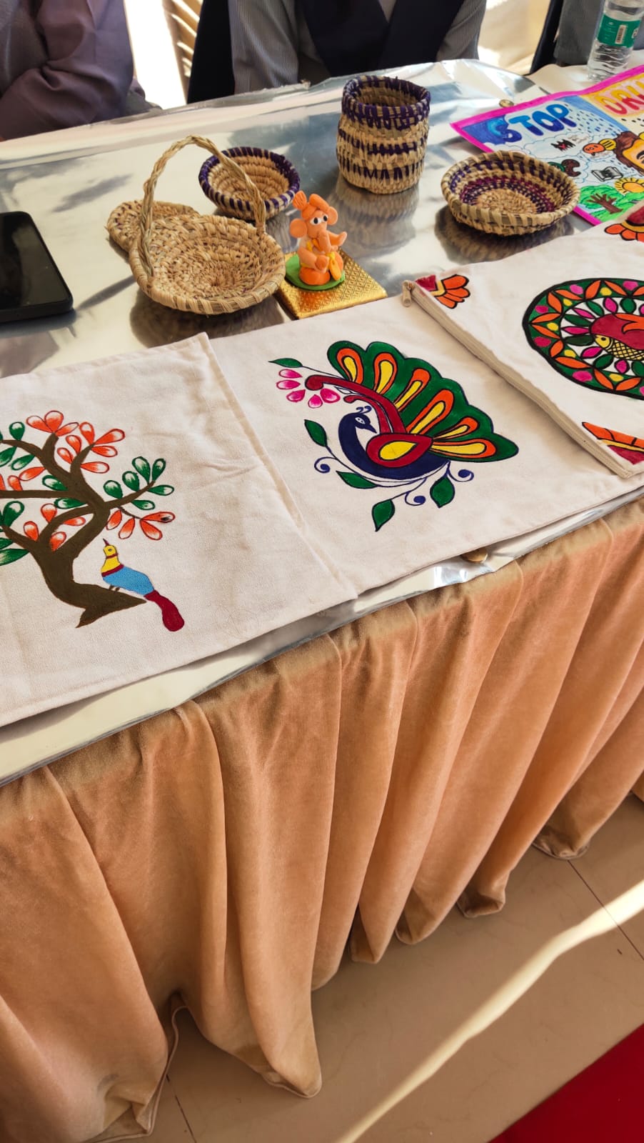 Exhibits and displays at the event