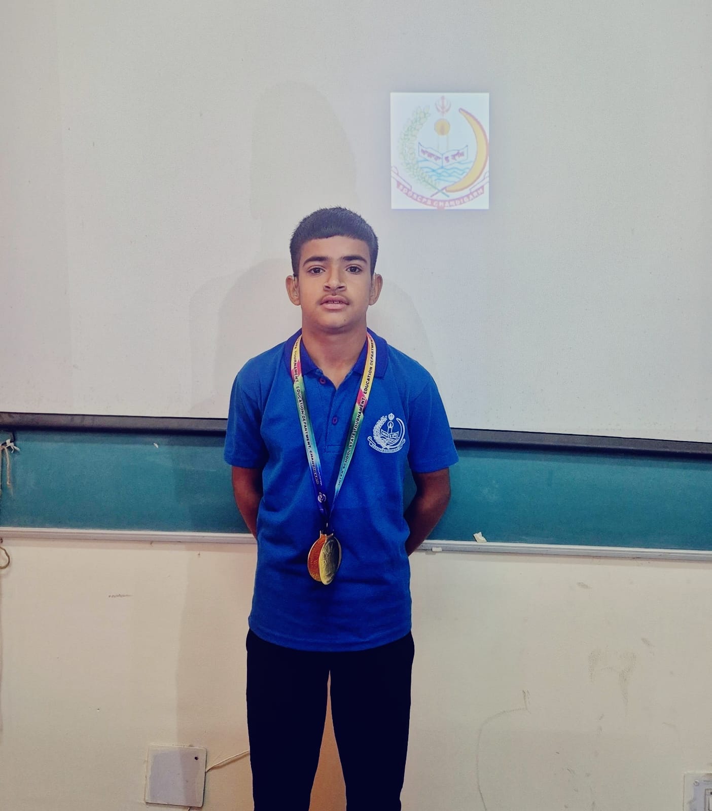 Congratulations to Tanveer Baharwal of Class 7 for winning gold medals in archery