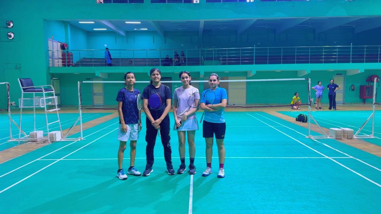Our girls 19 team got 1st position in Inter School Competition