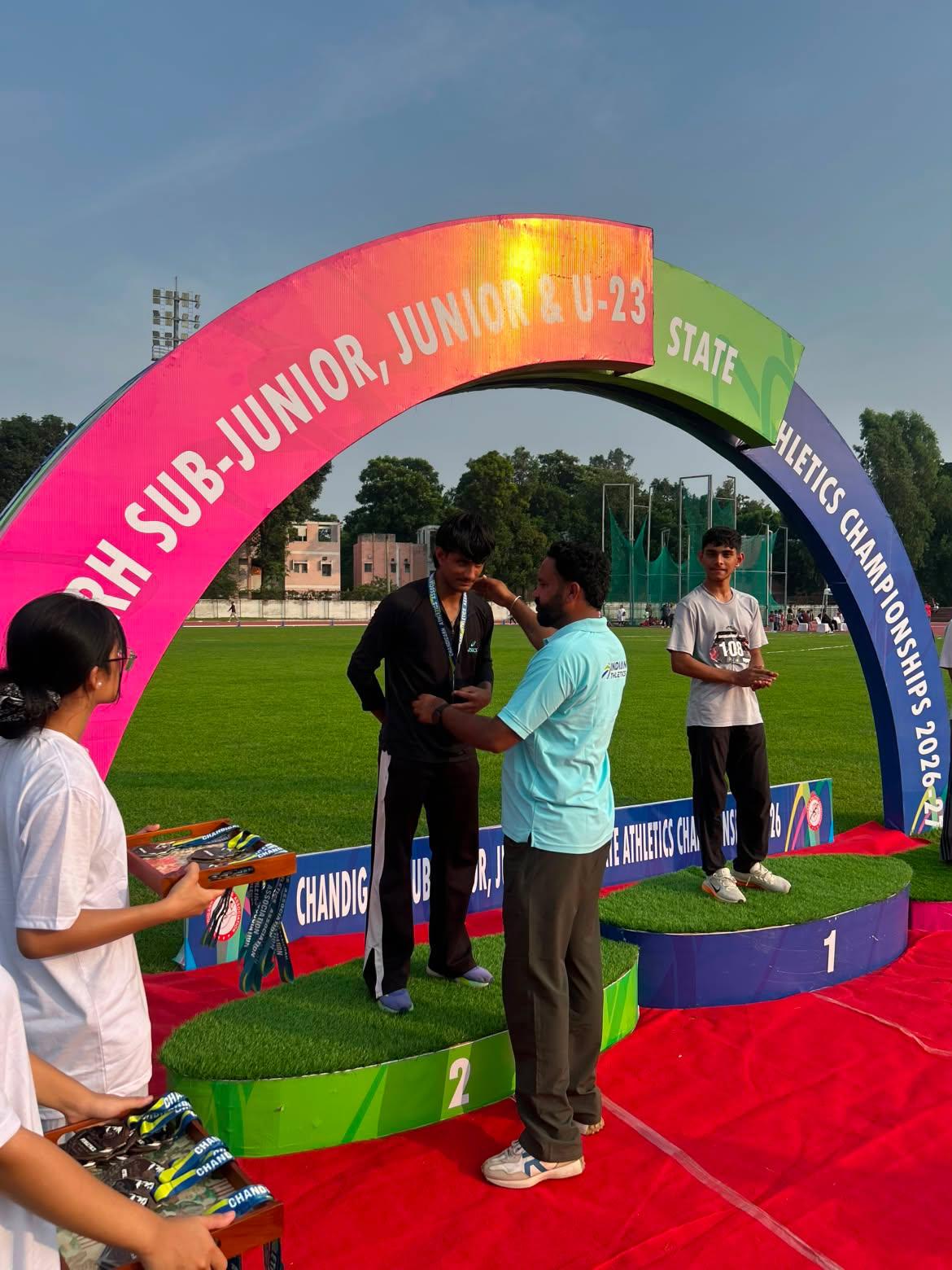 Gopal Chetry - Silver Medal Winner in Long Jump U-16