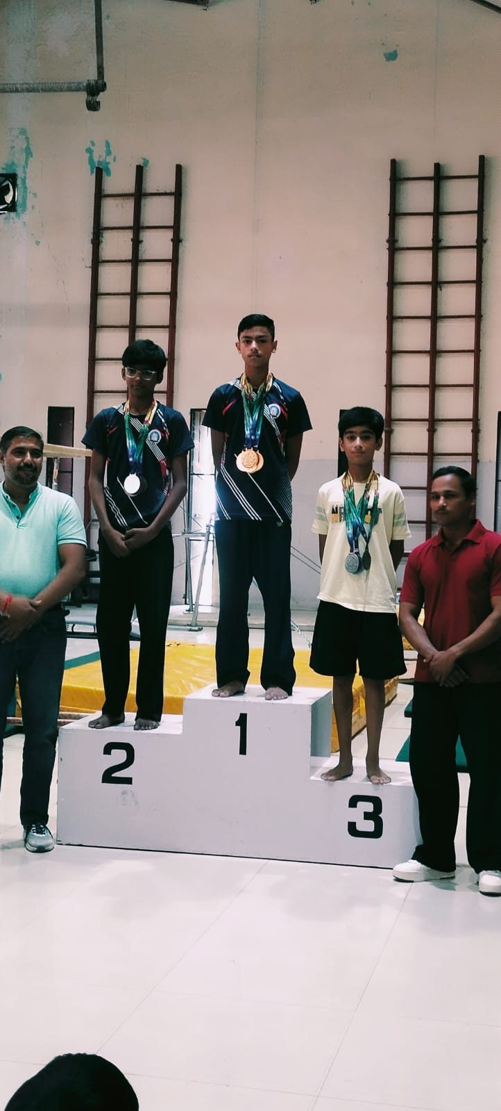 Keshav Singh on Podium 1st Rank