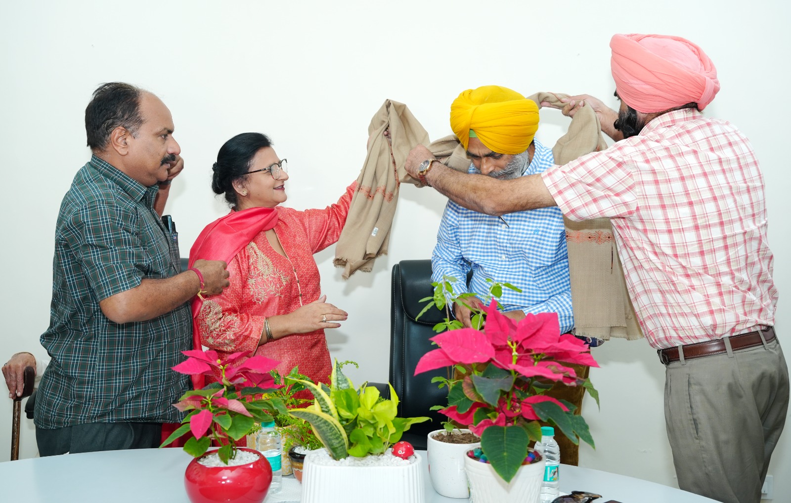 Welcome ceremony of S. Gurbir Singh Brar IAS