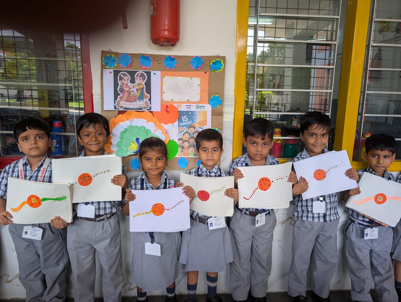 Sri Guru Gobind Singh Collegiate Public School celebrated the auspicious festival of Raksha Bandhan