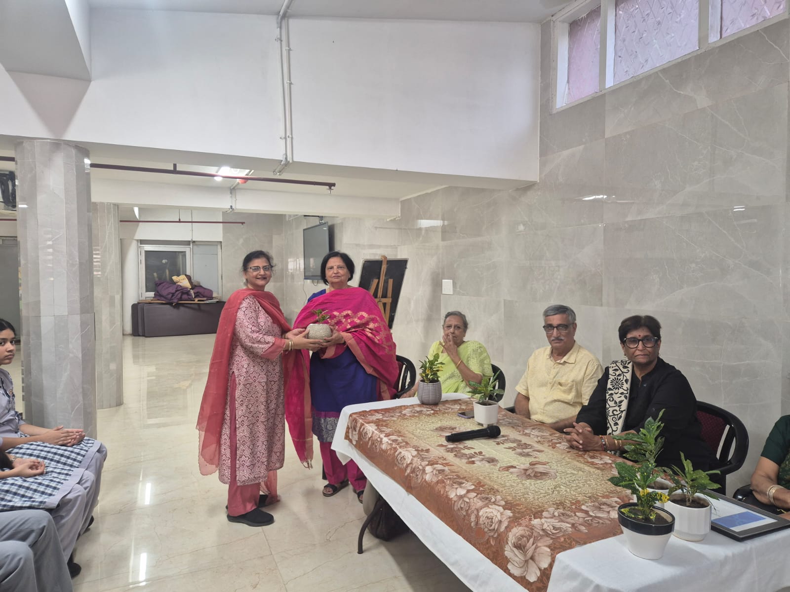 Rotaract Club office bearers during installation