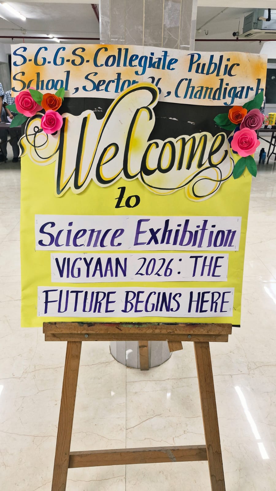 Students participating in Vigyaan 2026