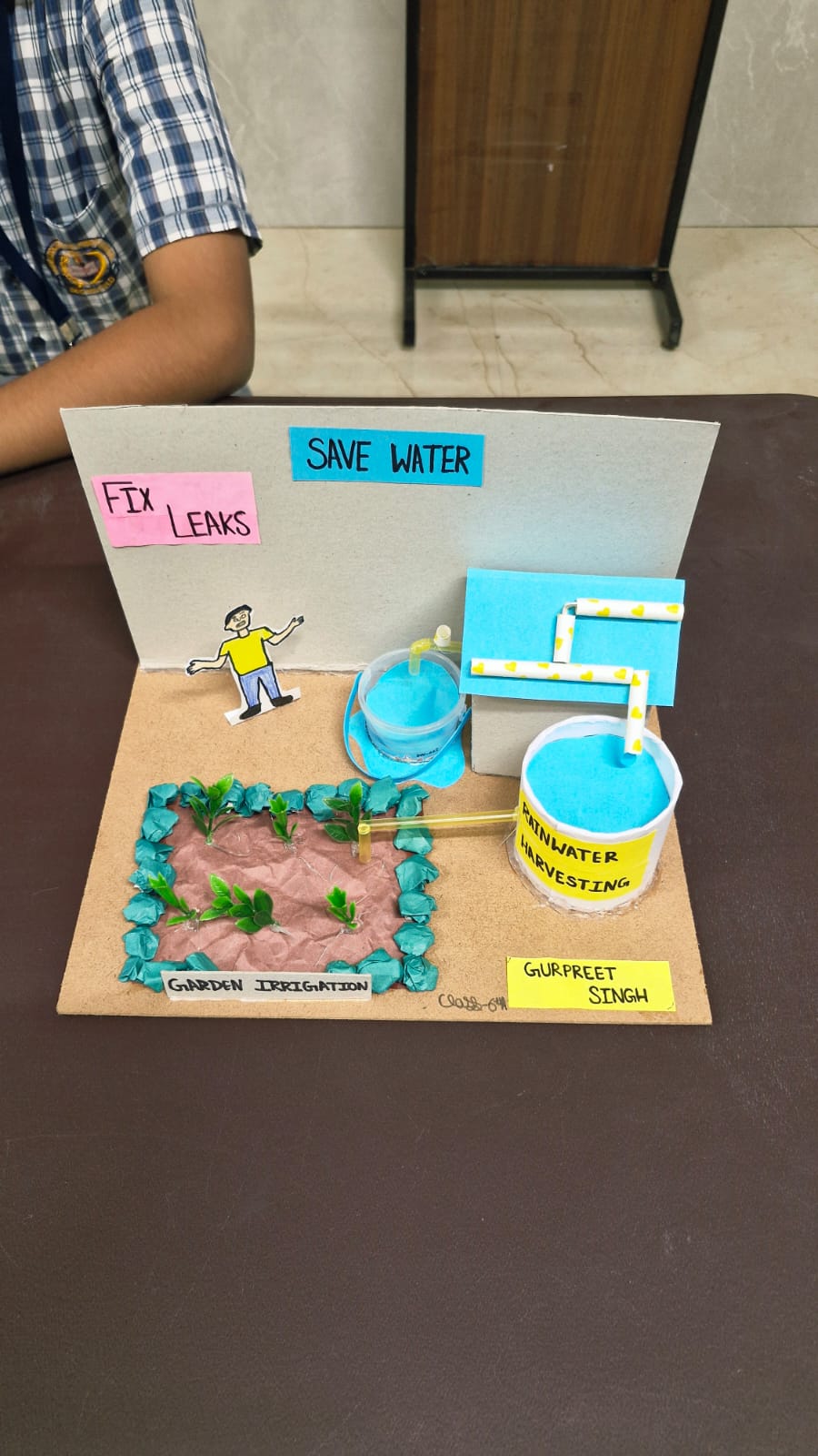 Science model exhibition by students