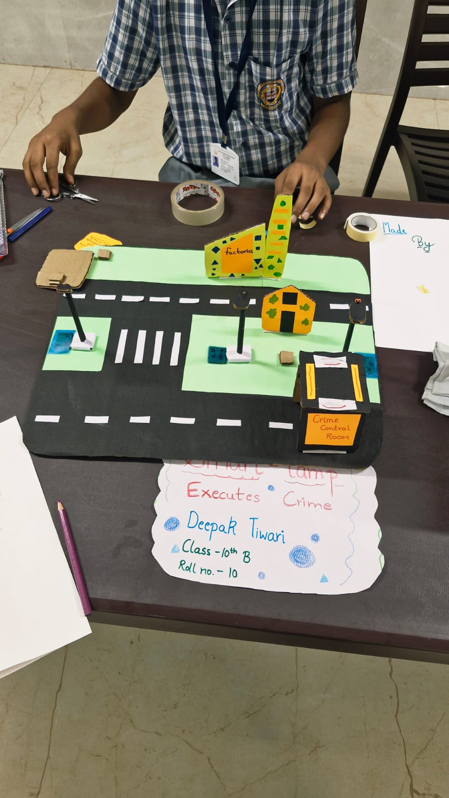 Innovative science model by students