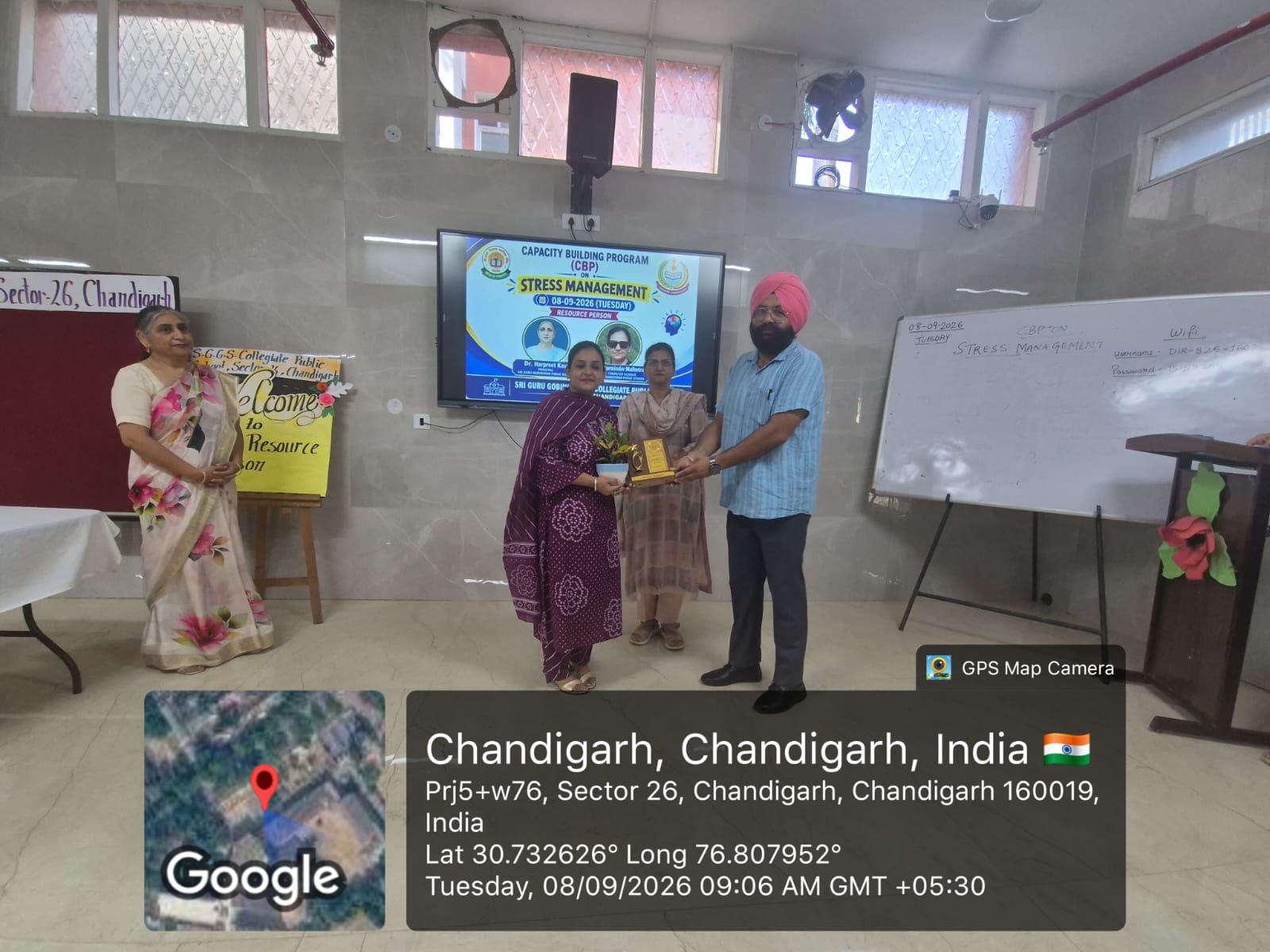 Interactive Stress Management session