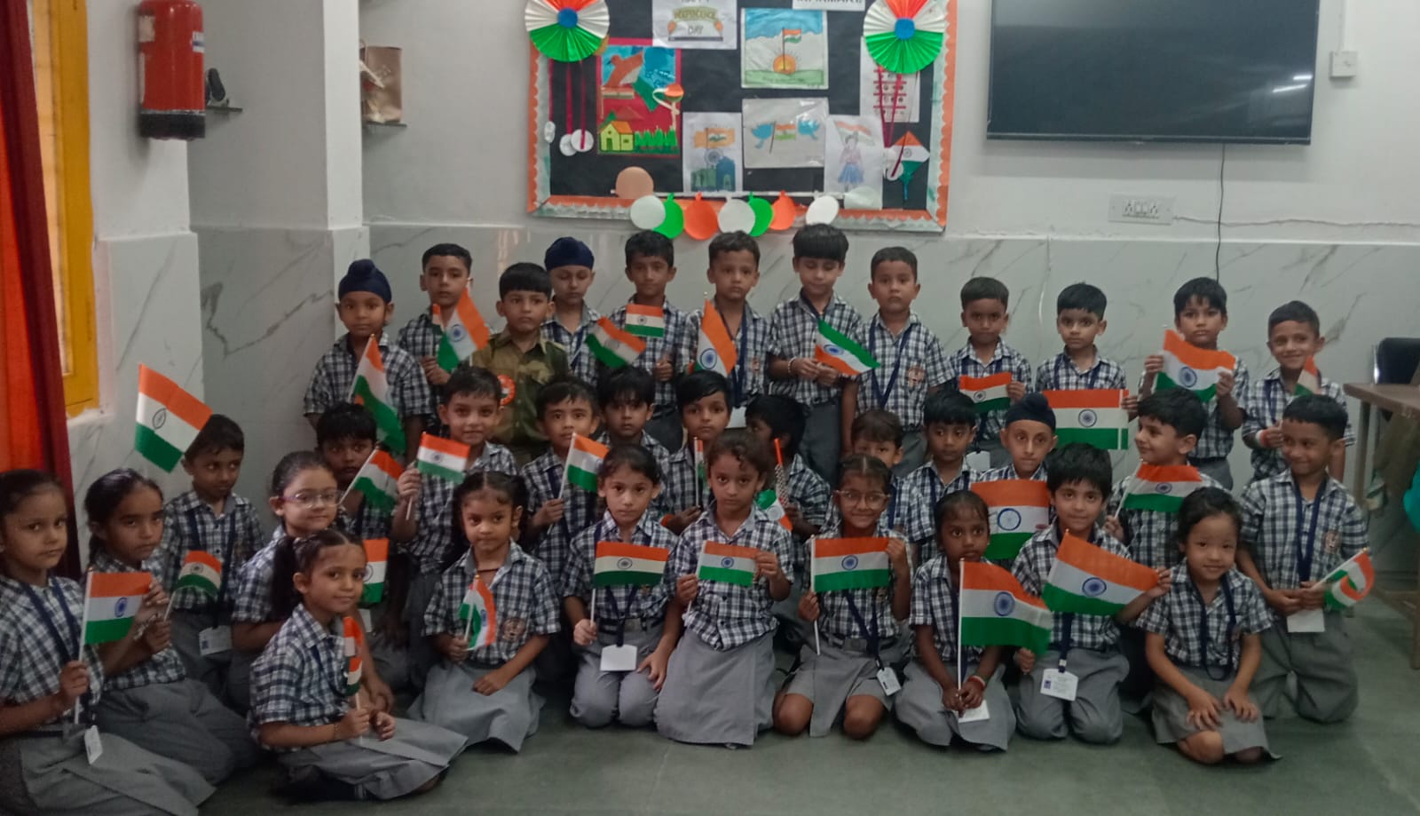 Tiny Tots National Flag Activity